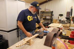 Craig Hopkins of Blue Ridge has turned his hobby of making guitars into a fulltime profession.