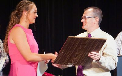 Farmers receive awards for athletic achievements