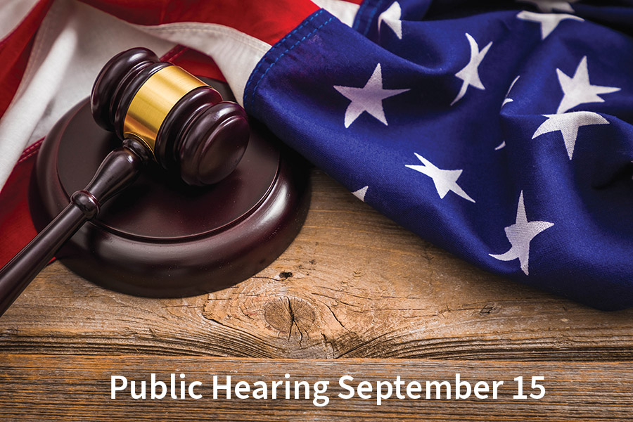 Hearing Sept. 15 on proposed property tax increase