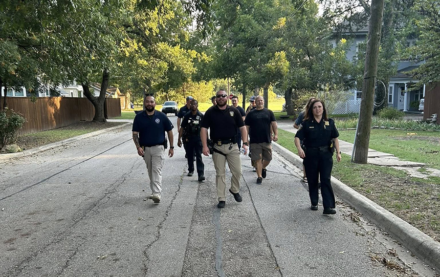 Monthly walk fosters community ties