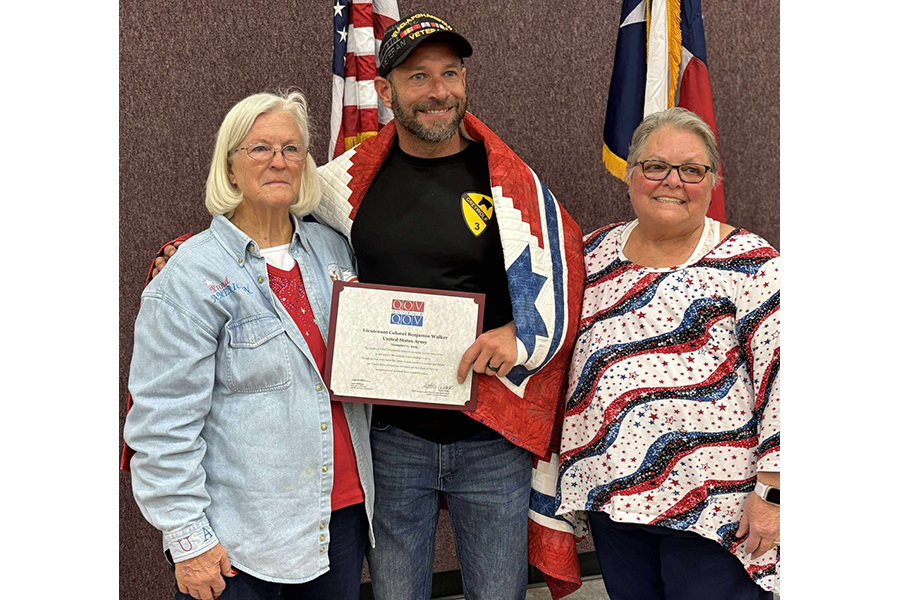 Quilt Guild honors veterans with Quilts of Valor