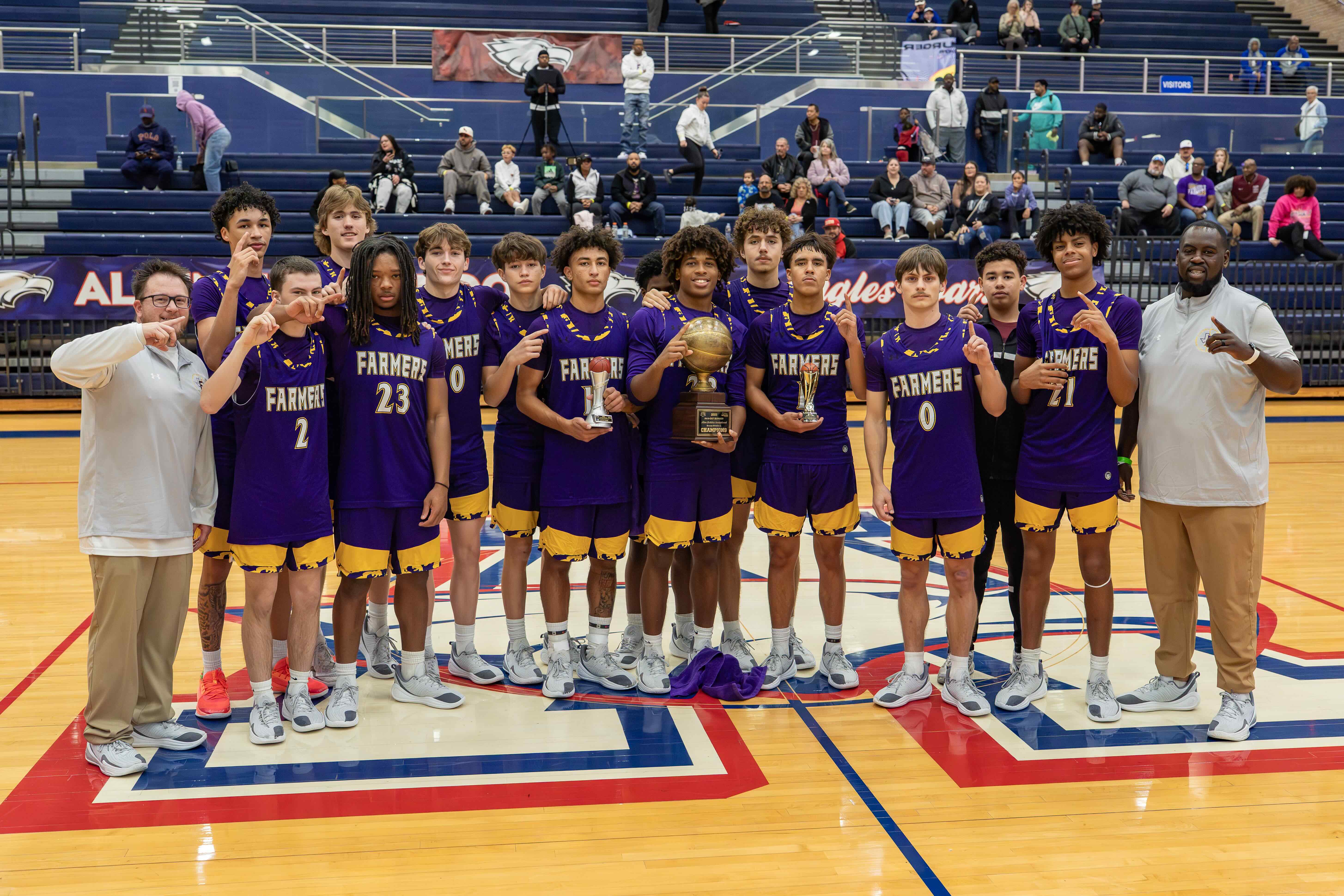 Farmers win Bronze Div. 1 title at Allen In-N-Out Invitational