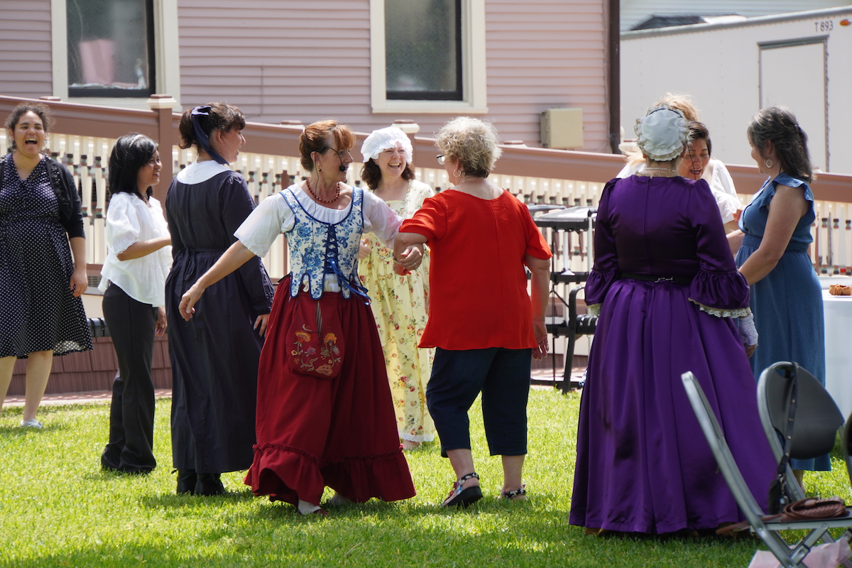 Martha Washington Tea Party at Brown House