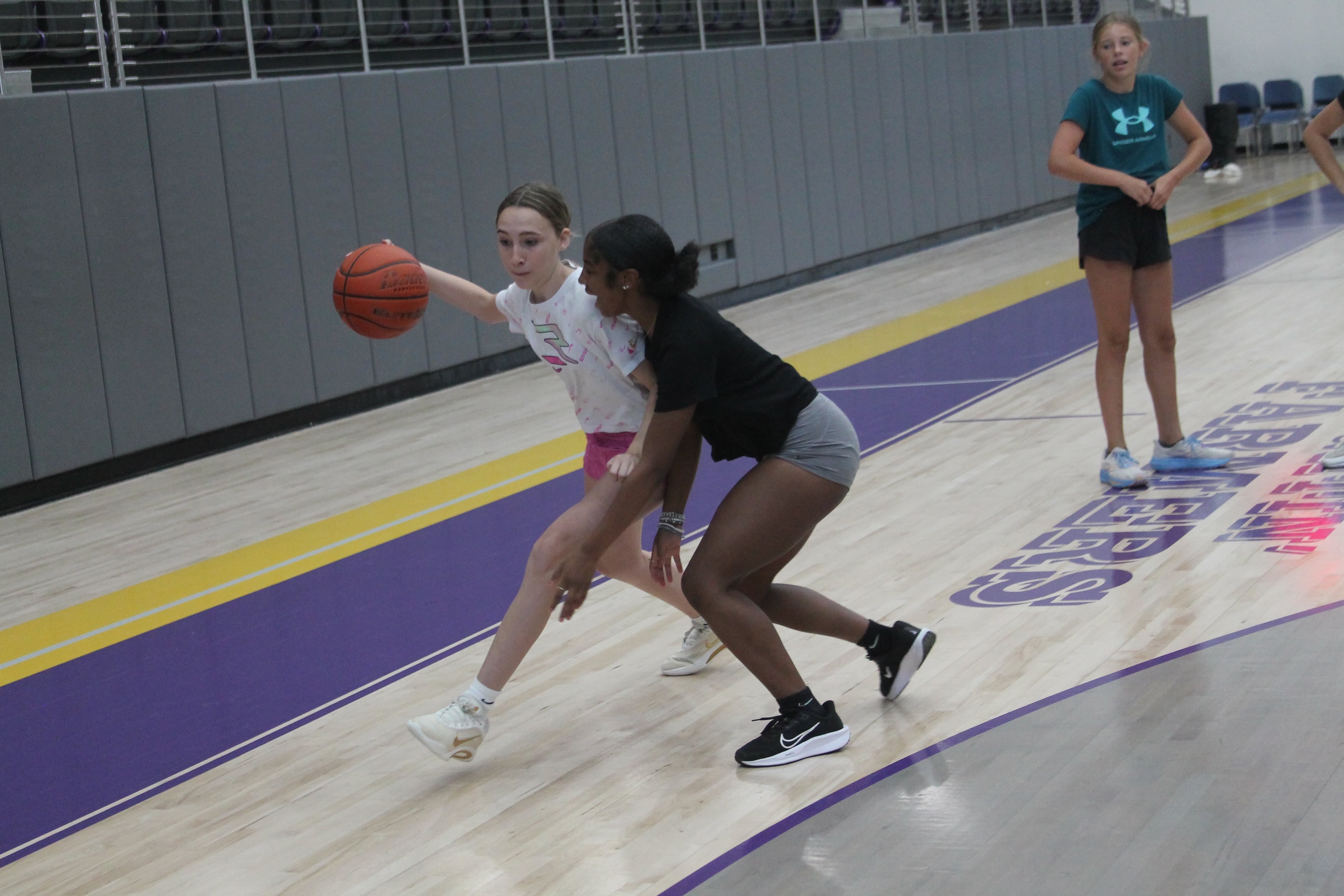Future Lady Farmers learn basketball, volleyball skills at team camps
