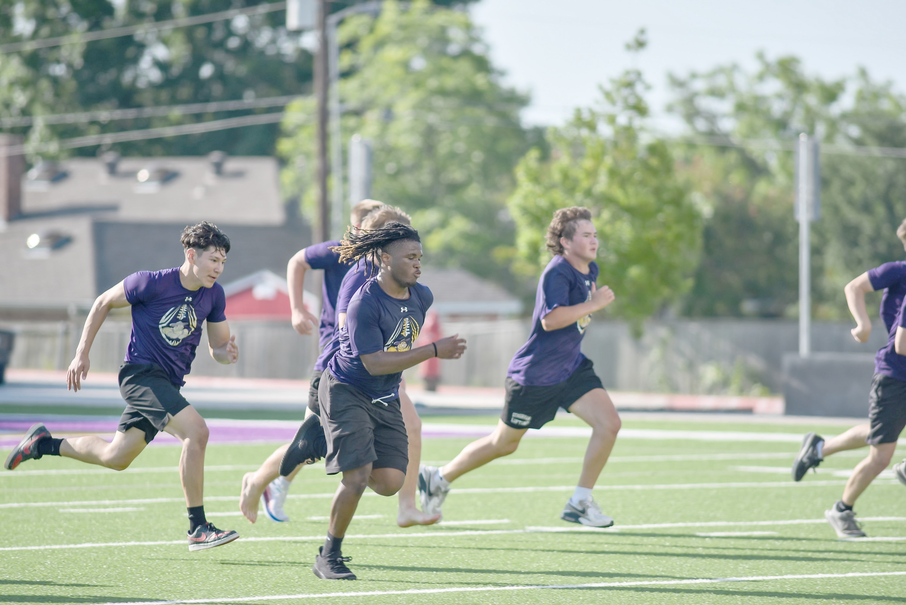 Huge turnout for Farmersville strength and conditioning