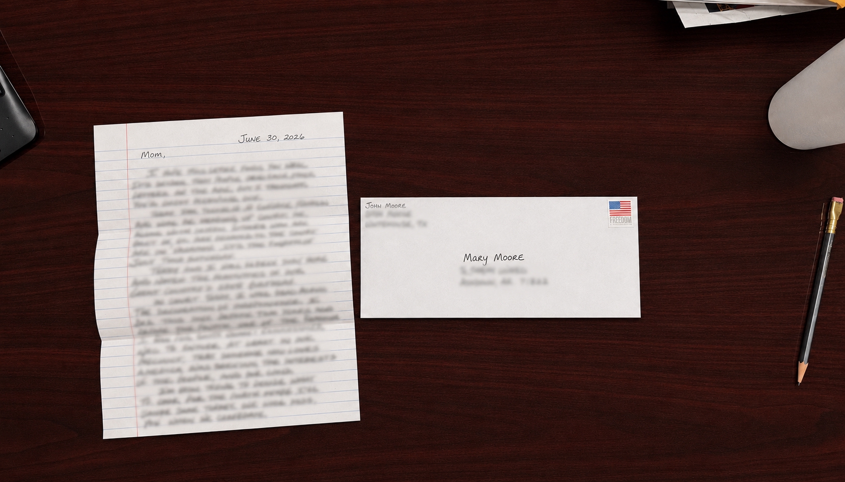 To the letter