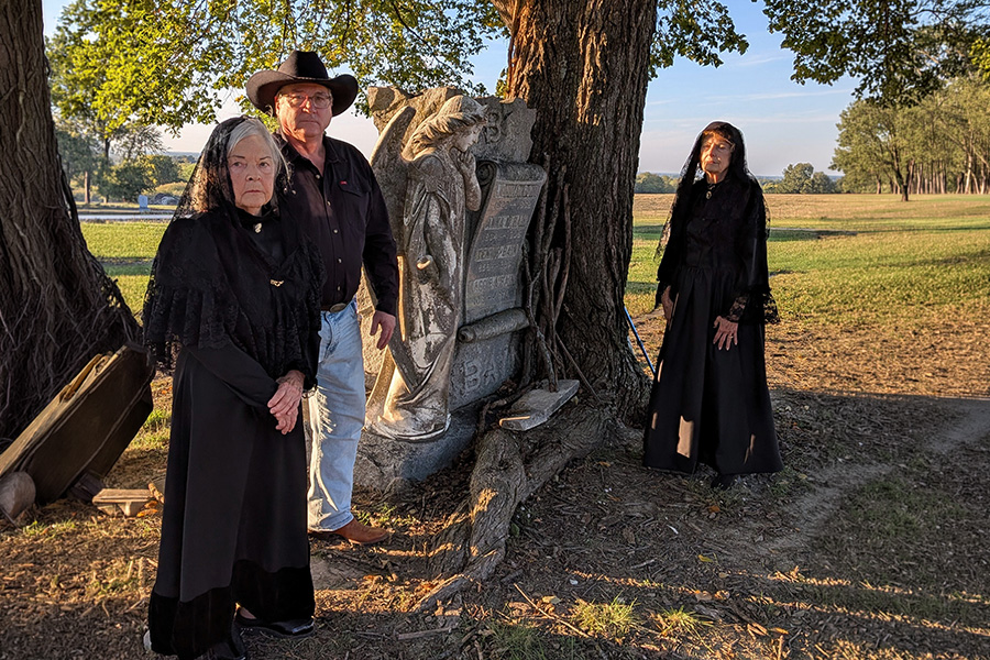 Cemetery walk brings history to life