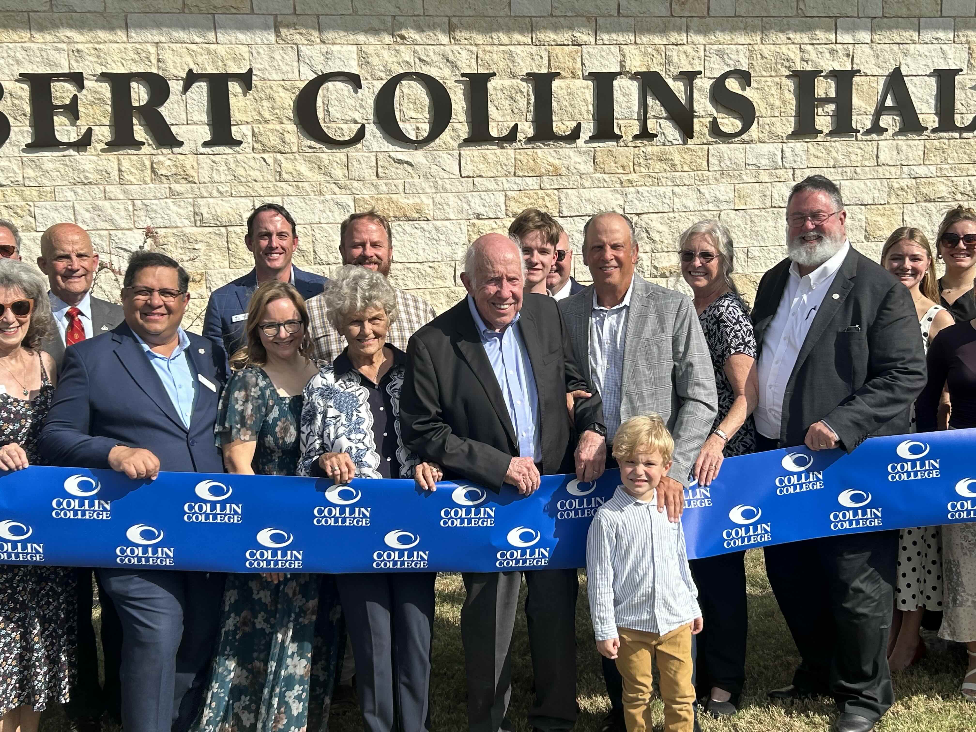 Collin College honors founding trustee with campus hall naming