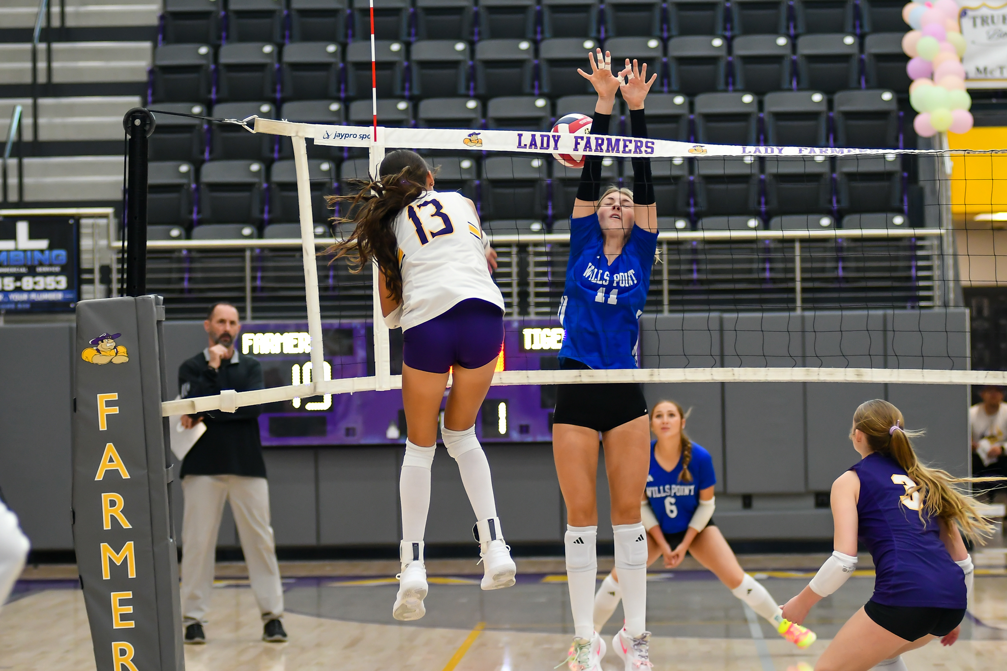 Lady Farmers earn 1st playoff win since 2023